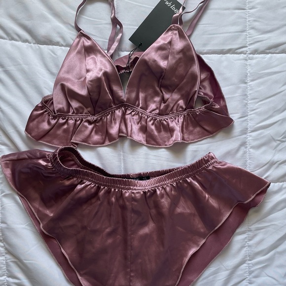 Nasty Gal Other - Nasty gal loungewear set mauve